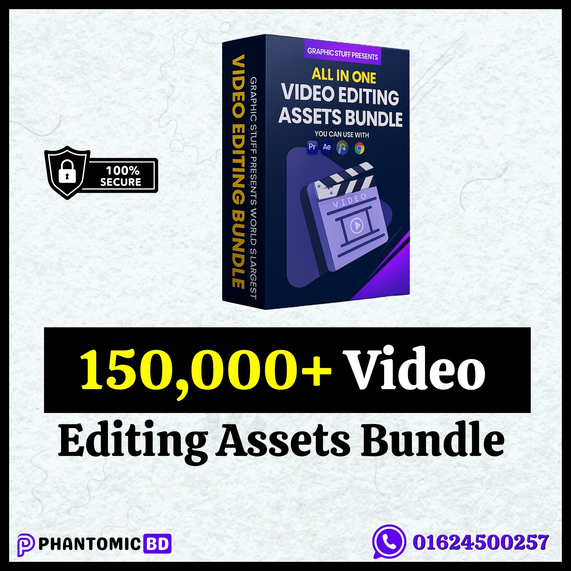 150,000+ Premium Video Editing Assets Bundles